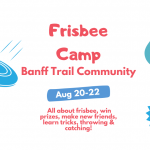 Frisbee Camp on the Banff Trail