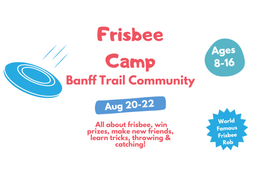 Frisbee Camp on the Banff Trail